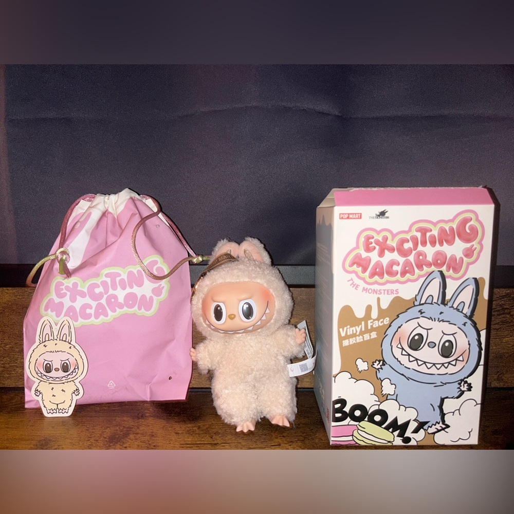Pop Mart | The Monsters Exciting Macaron Soymilk Labubu